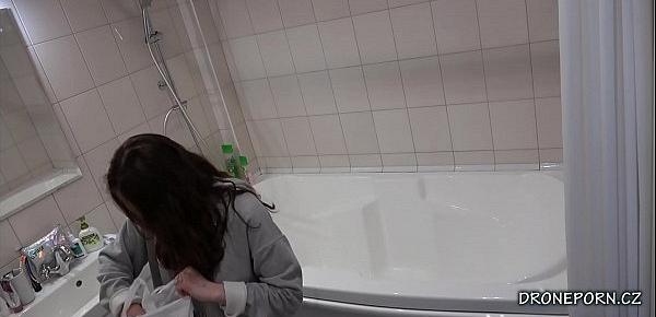  Czech Girl Keti in the shower - Hidden camera